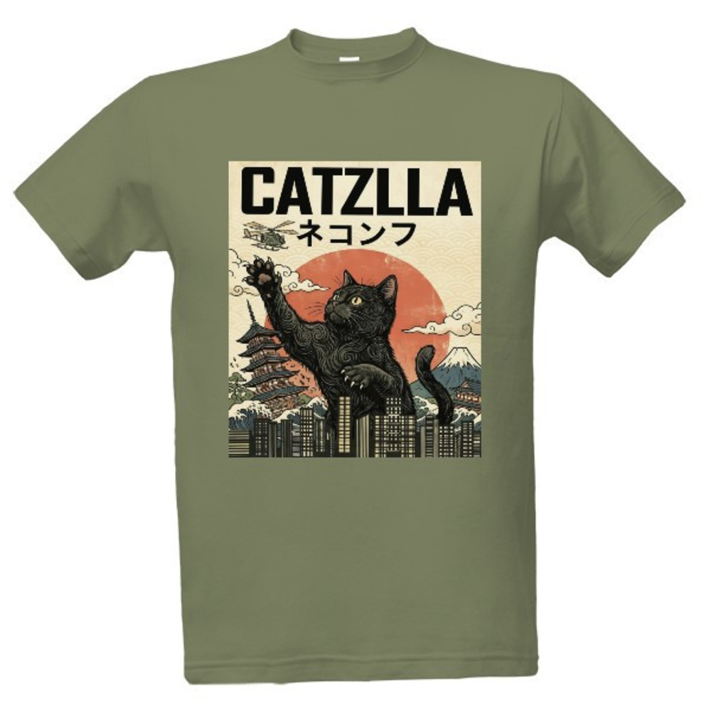 T Shirt Catzilla